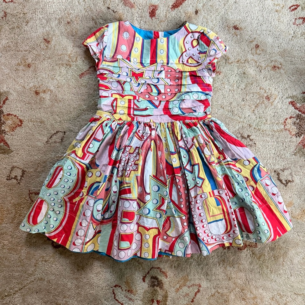 HTF Bijou Sauvage Marquee Matinée Dress | Girls Size 5 | Made in USA